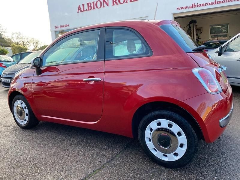 Used Fiat 500 69 HP (50 kW) 2013 Red Hatchback