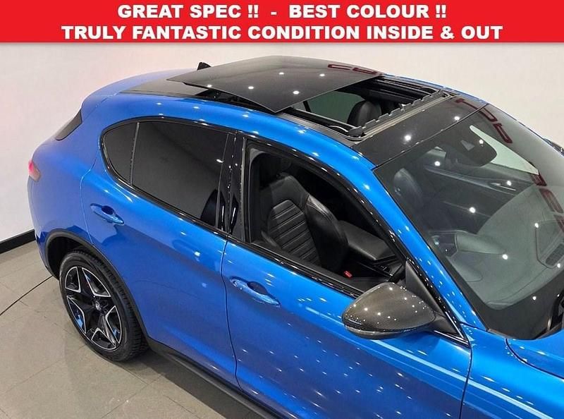 Used Alfa Romeo Stelvio Ti 280 HP (205 kW) 2020 Blue SUV