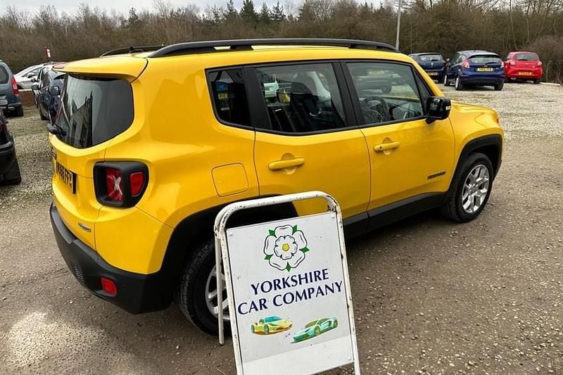 Used Jeep Renegade Longitude 140 HP (102 kW) 2016 Yellow SUV