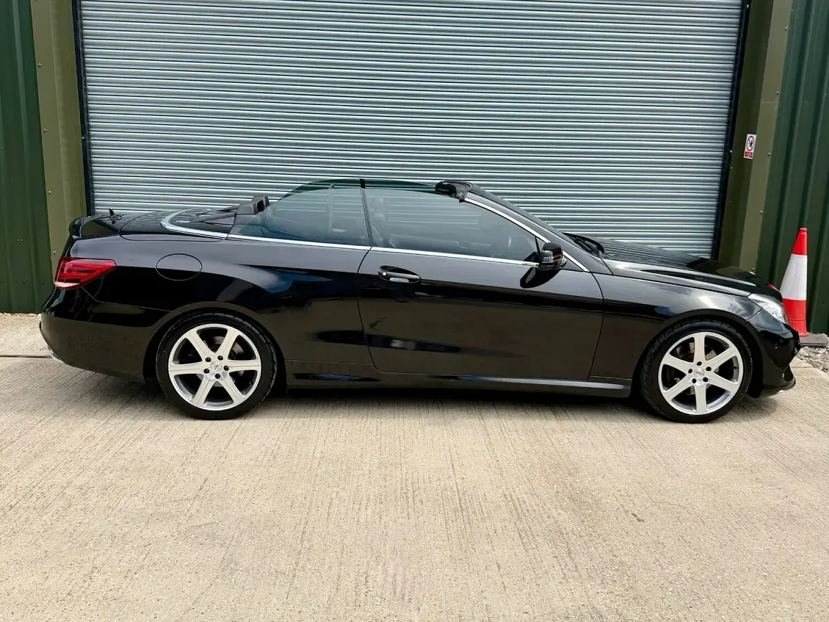 Used Mercedes E200 AMG 2014 Black Cabriolet