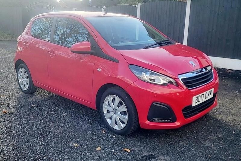 Red Used 2017 Peugeot 108 Active Hatchback | £5,450 (Super price) - Image 1/1