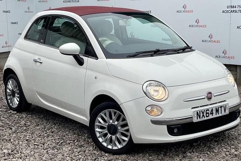 Used 2014 Fiat 500C Lounge Cabriolet | £4,295 (Good price) - Image 1/1