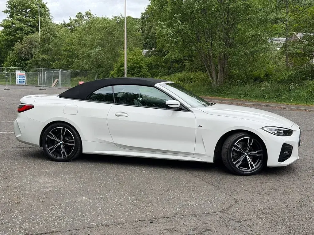 Used BMW 420 Cabriolet M Sport 184 HP (135 kW) 2022 White Cabriolet