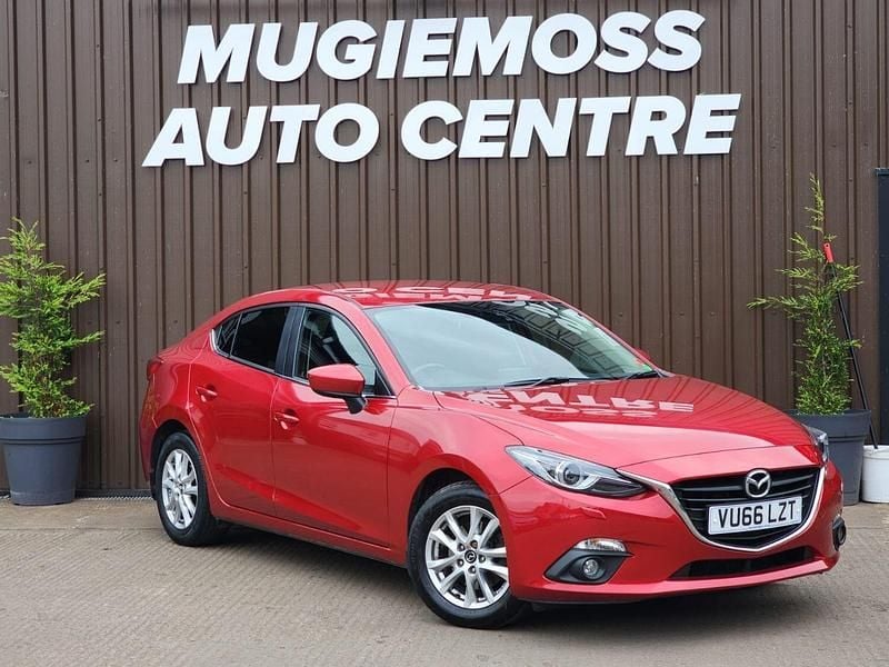 Red Used 2016 Mazda 3 Sedan | £8,195 (Fair price) - Image 1/4