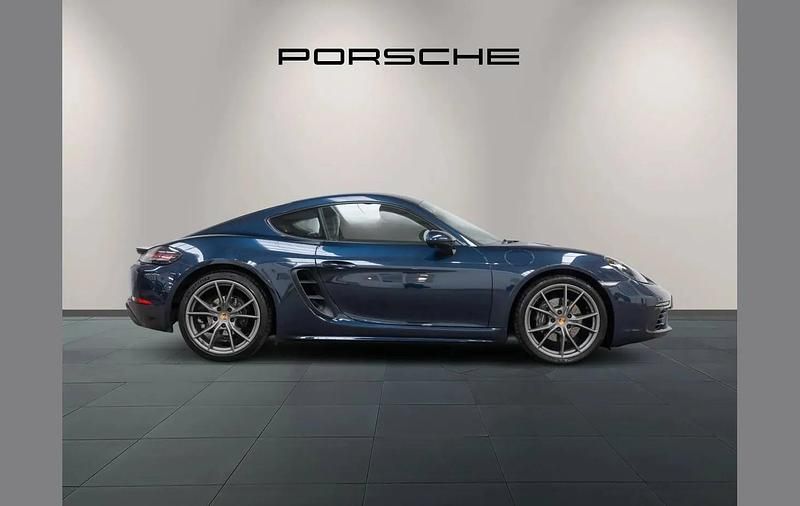 Used Porsche Cayman 296 HP (217 kW) 2019 Blue Coupe