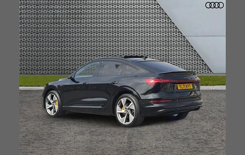 Used Audi e-tron Sportback Advanced 300 kW (408 HP) 2021 Black SUV