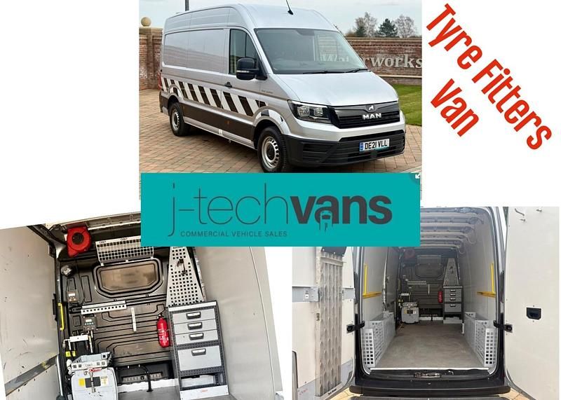 Used MAN TGE 2021 Silver Van