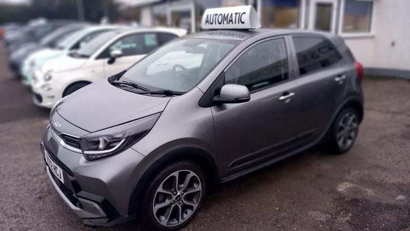 Used Kia Picanto X-Line 67 HP (49 kW) 2022 Grey Hatchback