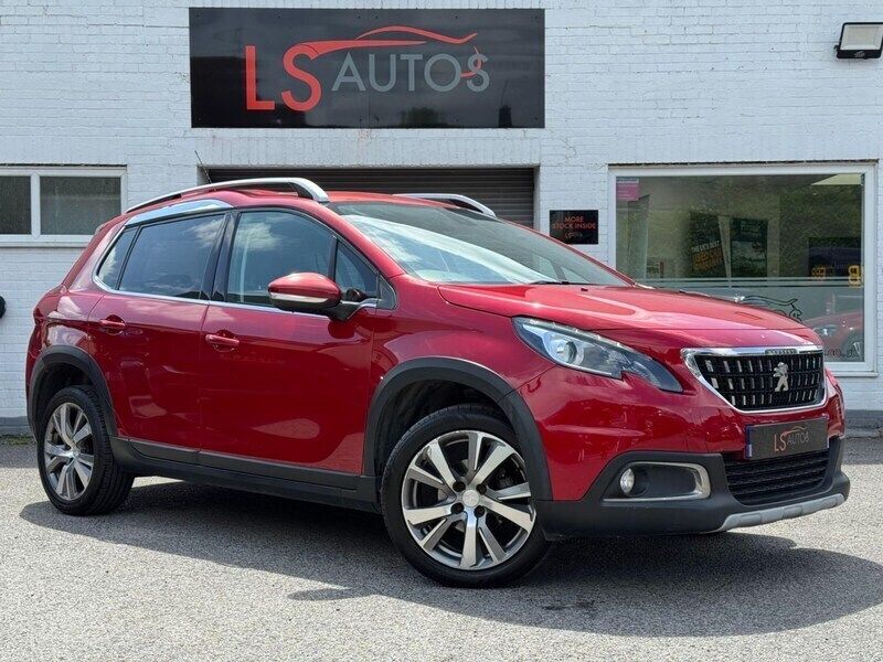 Red Used 2018 Peugeot 2008 Allure SUV | £5,795 (Fair price) - Image 1/4