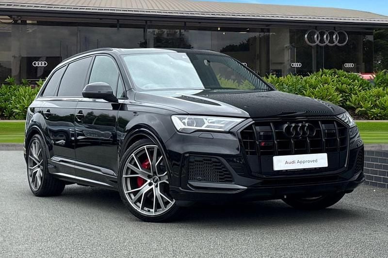 Black Used 2022 Audi SQ7 Comfort SUV | £58,450 (Good price) - Image 1/4