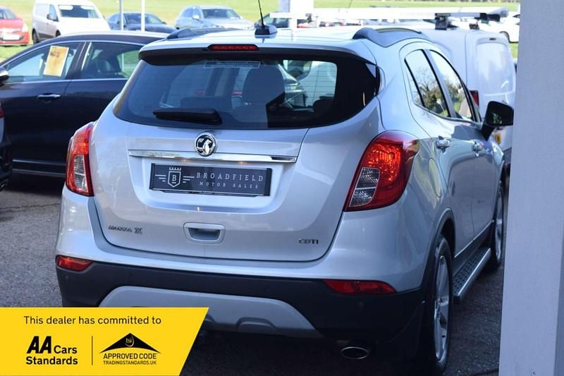 Used Vauxhall Mokka X Design Edition 136 HP (100 kW) 2017 Silver SUV