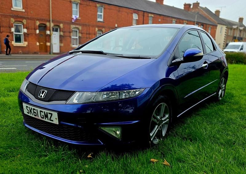 Used Honda Civic SI 2011 Blue Hatchback