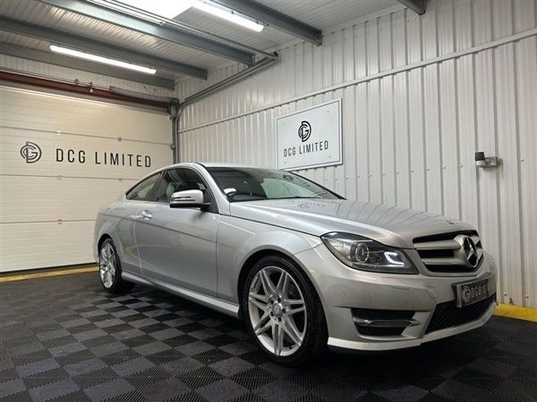Silver Used 2013 Mercedes C220 AMG Coupe | £7,195 (Fair price) - Image 1/1