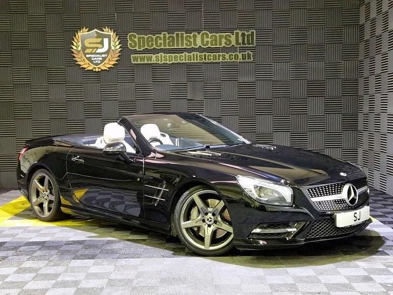 Black Used 2014 Mercedes SL500 AMG Cabriolet | £19,995 - Image 1/4