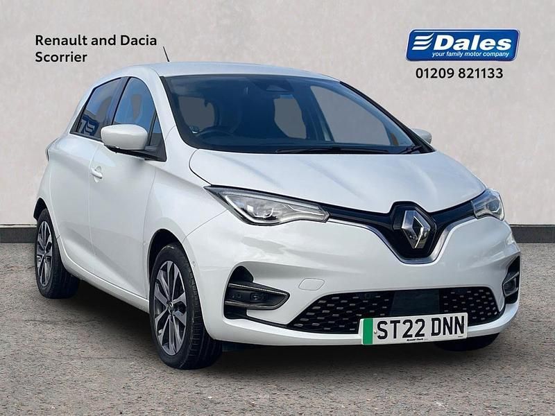 White Used 2022 Renault Zoe GT-Line Hatchback | £13,250 (Expensive) - Image 1/3