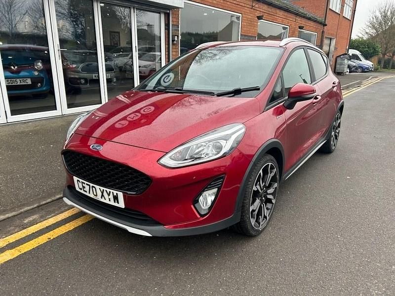 Used Ford Fiesta Active X 125 HP (91 kW) 2020 Red Hatchback