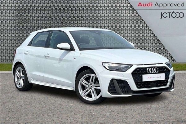 White Used 2021 Audi A1 S-Line Hatchback | £19,288 (Fair price) - Image 1/4