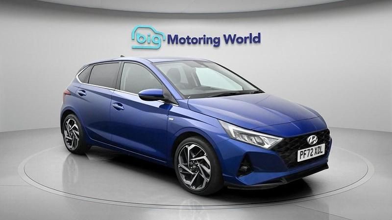 Used Hyundai i20 Premium 100 HP (73 kW) 2023 Blue Hatchback