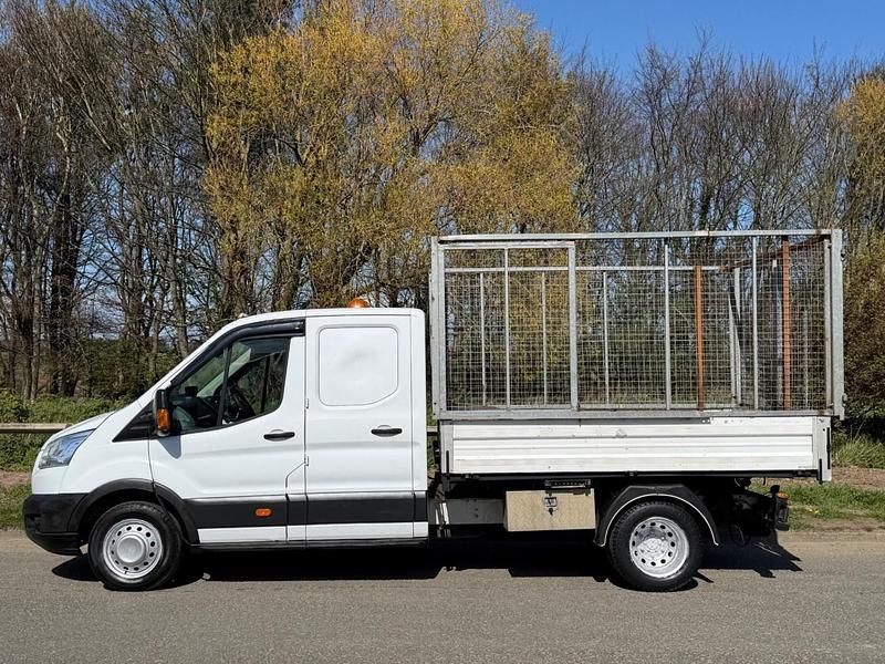 Begagnad Ford Transit 125 HK (91 kW) 2016 Vit Cab