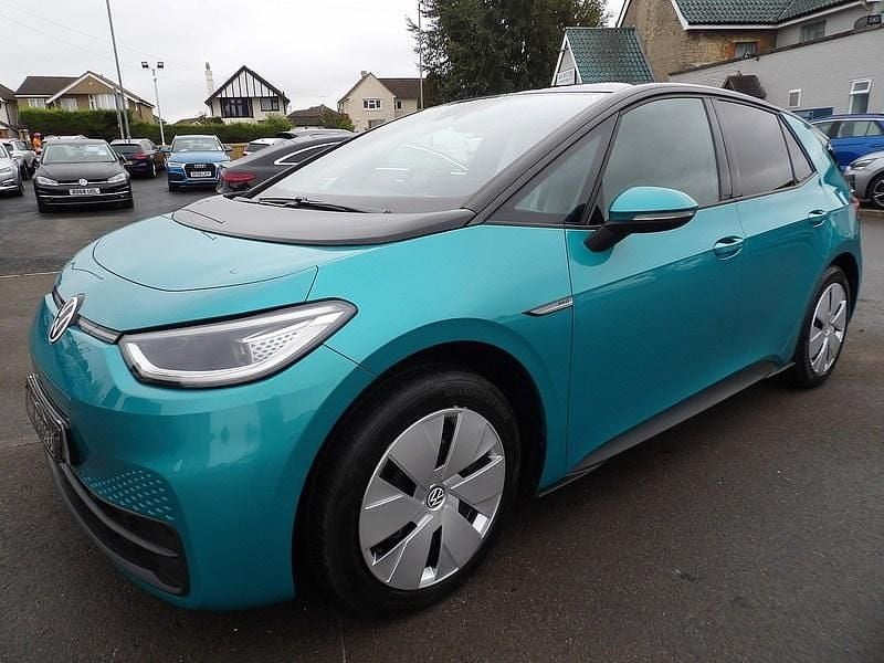 Turquoise Used 2022 VW ID.3 Pro Performance Hatchback | £14,495 (Expensive) - Image 1/4