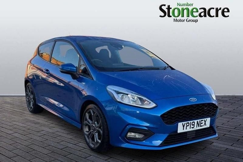 Blue Used 2019 Ford Fiesta ST-Line Hatchback | £10,519 (Fair price) - Image 1/1