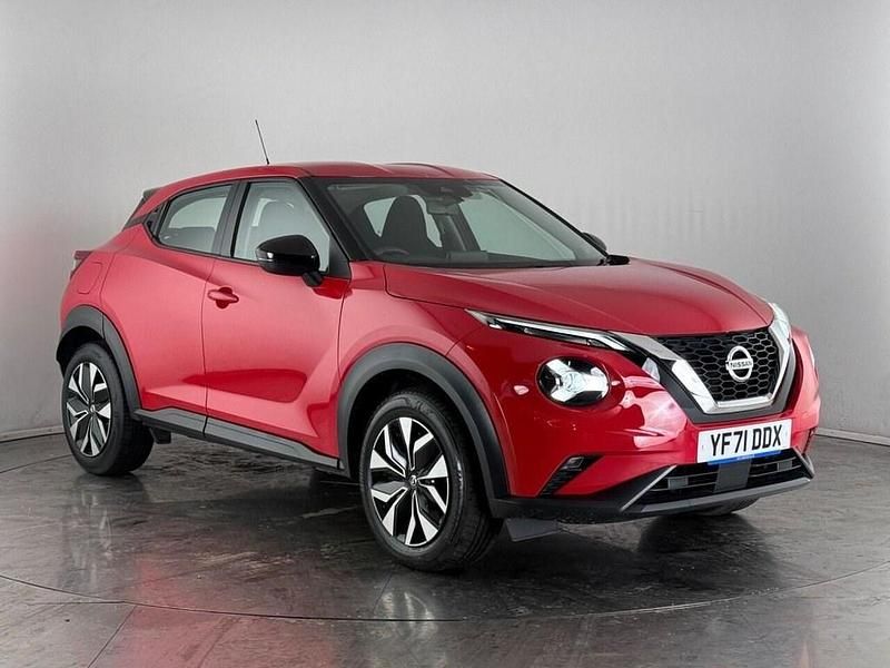 Red Used 2021 Nissan Juke Acenta SUV | £12,450 (Good price) - Image 1/3