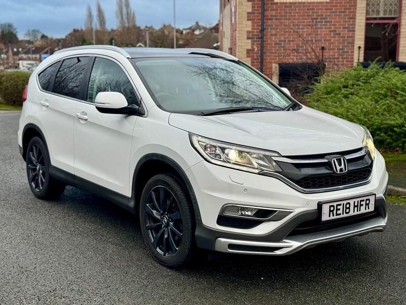 White Used 2018 Honda CR-V EX SUV | £11,795 (Fair price) - Image 1/4