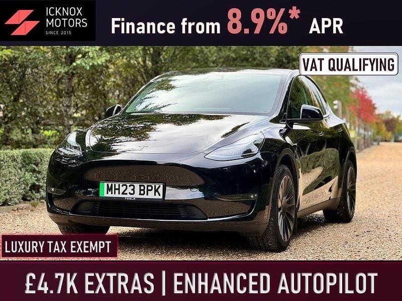 Black Used 2023 Tesla Model Y Long Range AWD SUV | £28,995 (Fair price) - Image 1/4