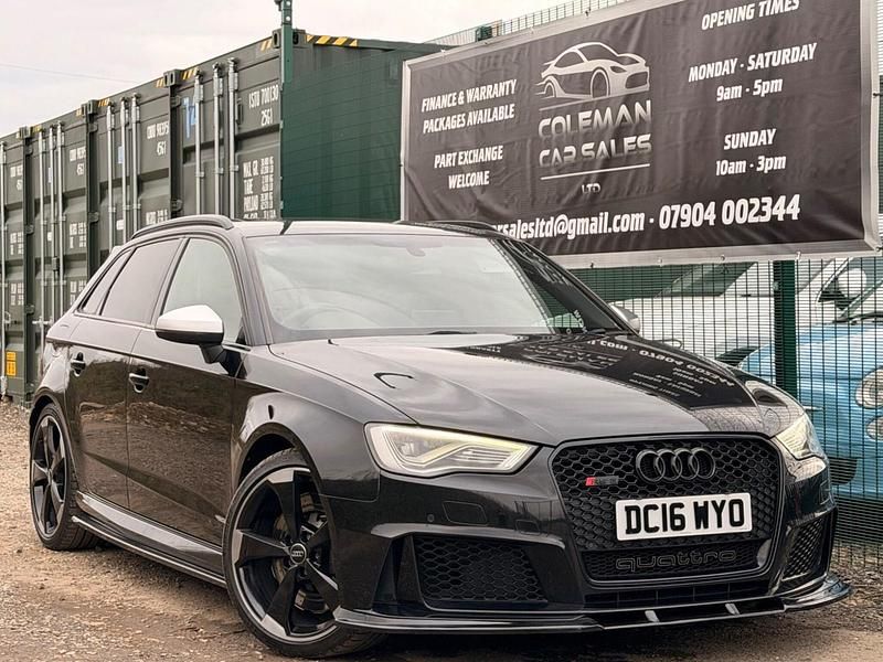 Used Audi RS3 Advanced 2016 Black Sedan