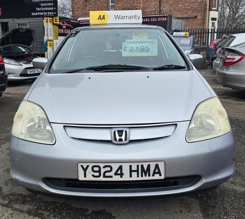 Used Honda Civic Executive 108 HP (79 kW) 2001 Silver Hatchback