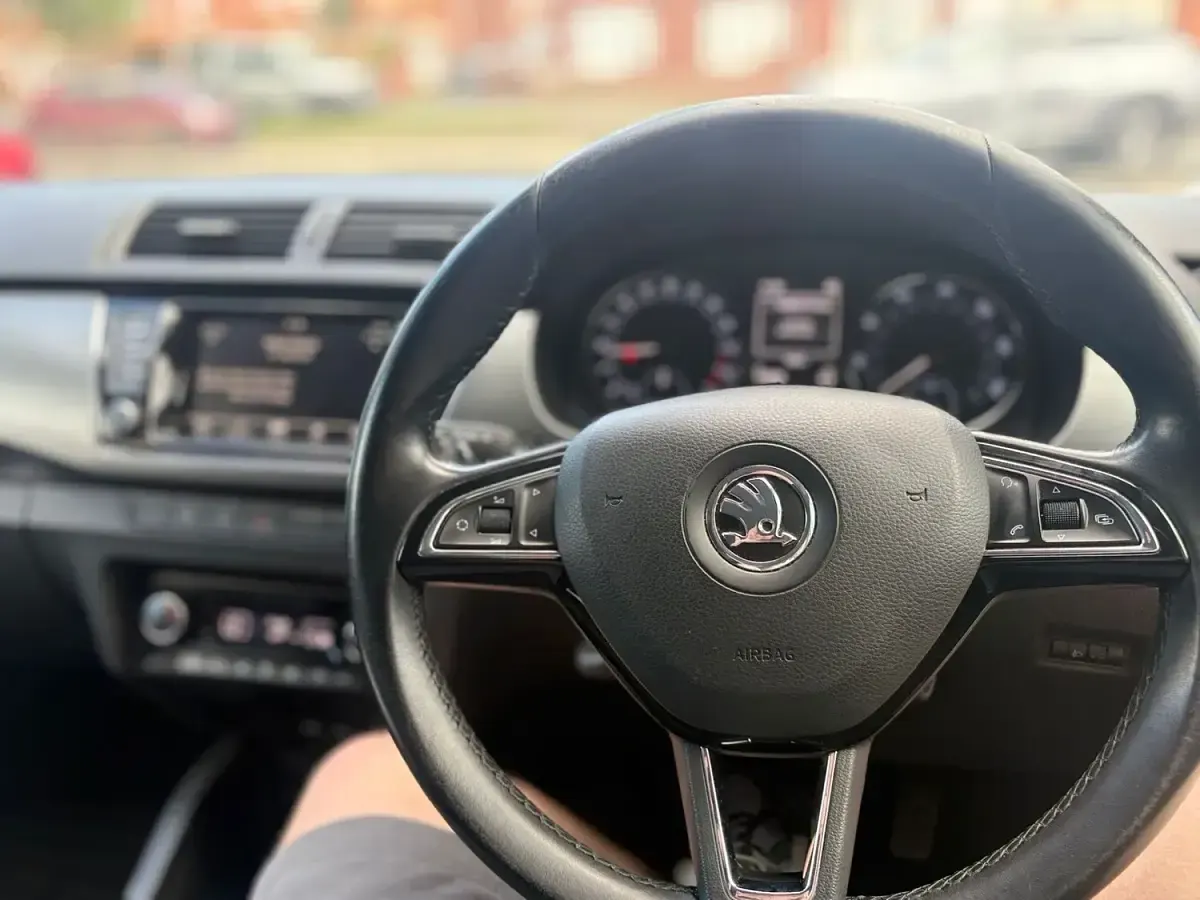 Used Skoda Fabia SE L 2015 Beige Hatchback