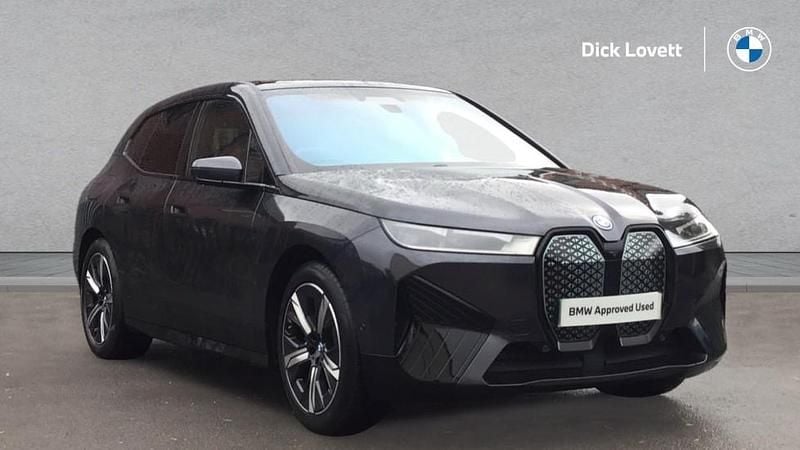 Grey Used 2022 BMW iX M Sport SUV | £33,495 (Fair price) - Image 1/4