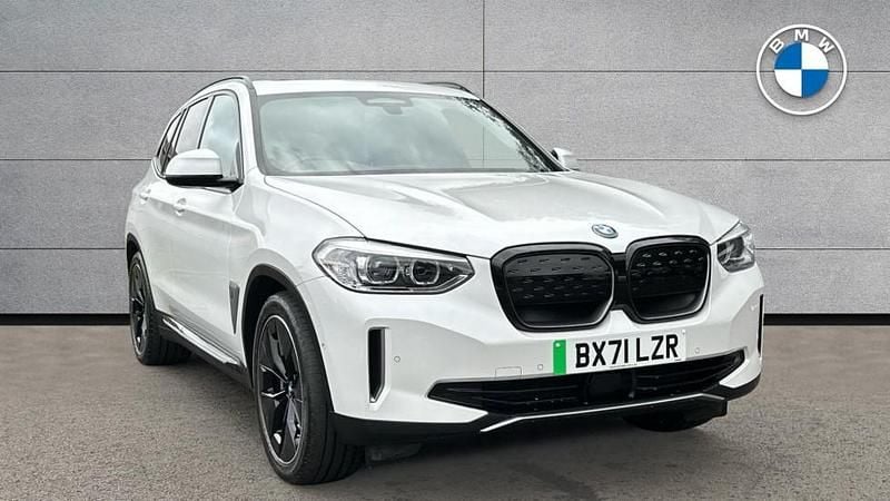White Used 2021 BMW iX3 Shadowline SUV | £25,730 (Fair price) - Image 1/4