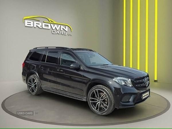 Used Mercedes GLS350 AMG line 2019 Black SUV