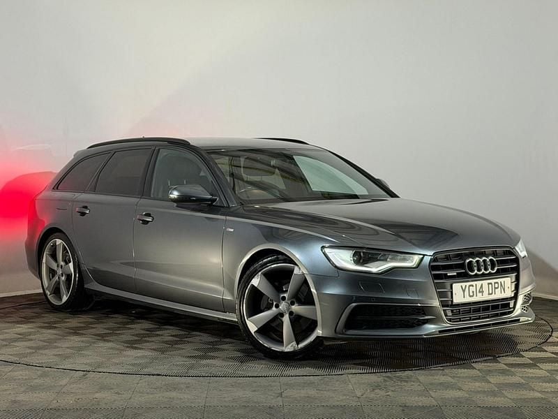 Used Audi A6 Black Edition 245 HP (180 kW) 2014 Grey Estate