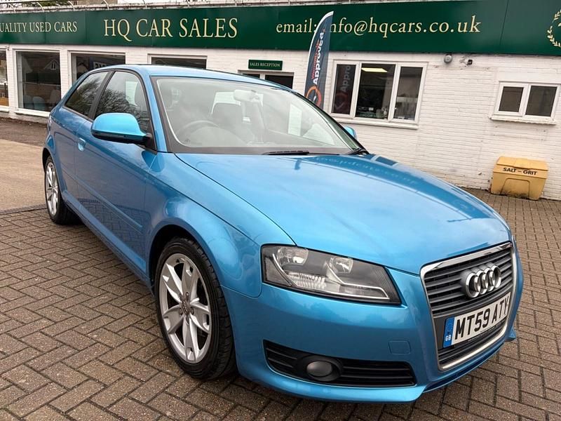 Used Audi A3 Sport 2009 Blue Hatchback
