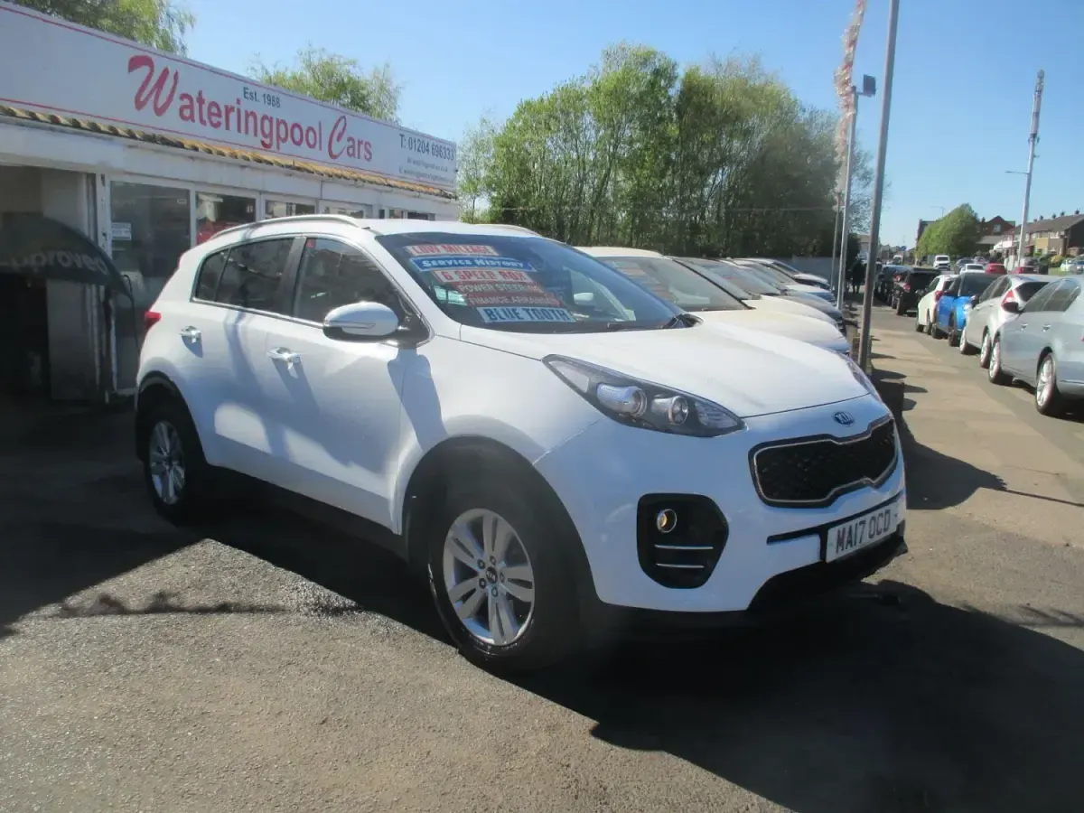 Begagnad Kia Sportage 2017 Vit SUV