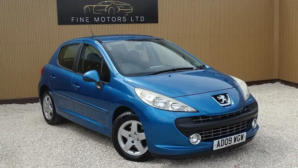 Second-hand Peugeot 207 Sport 95 CP (69 kW) 2009 Albastru Hatchback