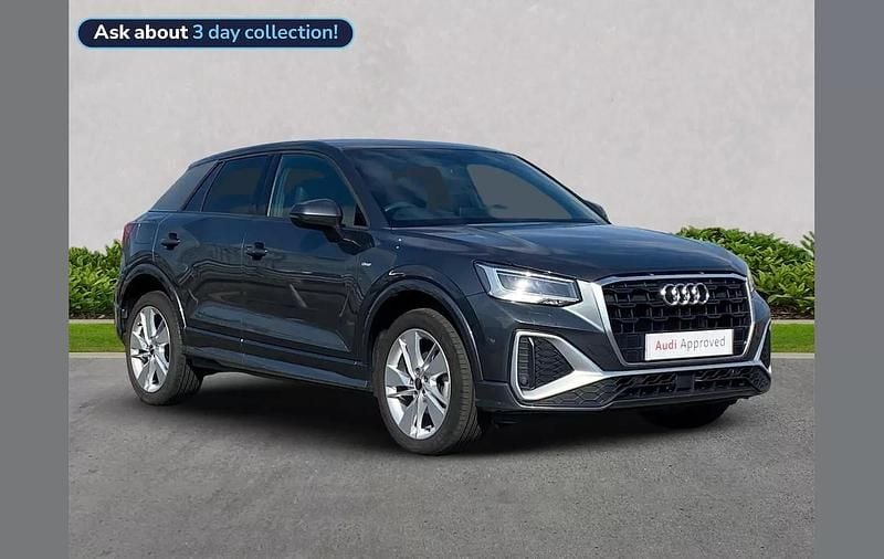 Grey Used 2023 Audi Q2 S-Line SUV | £23,199 (A bit pricey) - Image 1/4