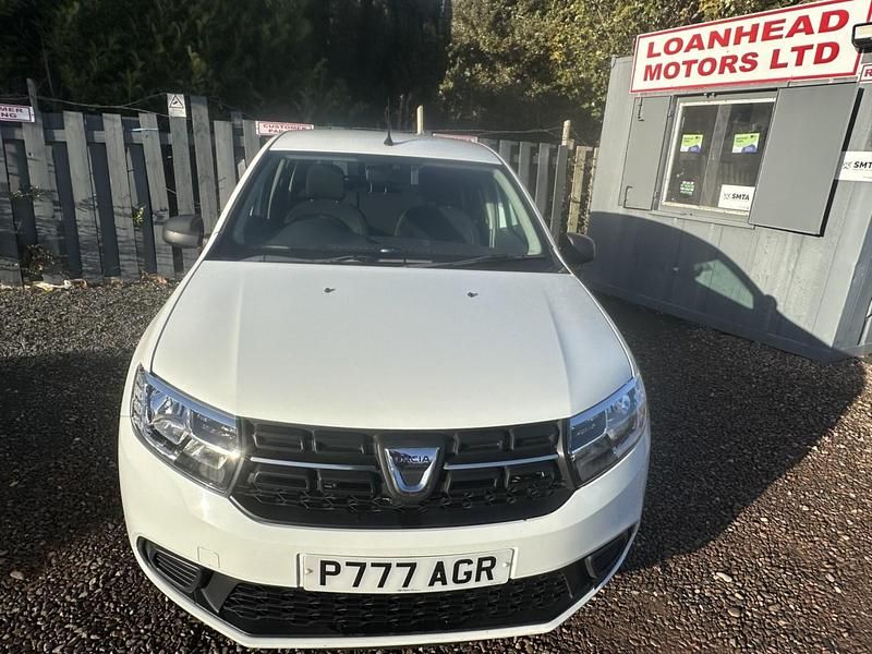 Used Dacia Sandero Ambiance 2017 White Hatchback