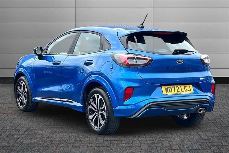 Used Ford Puma ST-Line 125 HP (91 kW) 2023 Desert island blue SUV