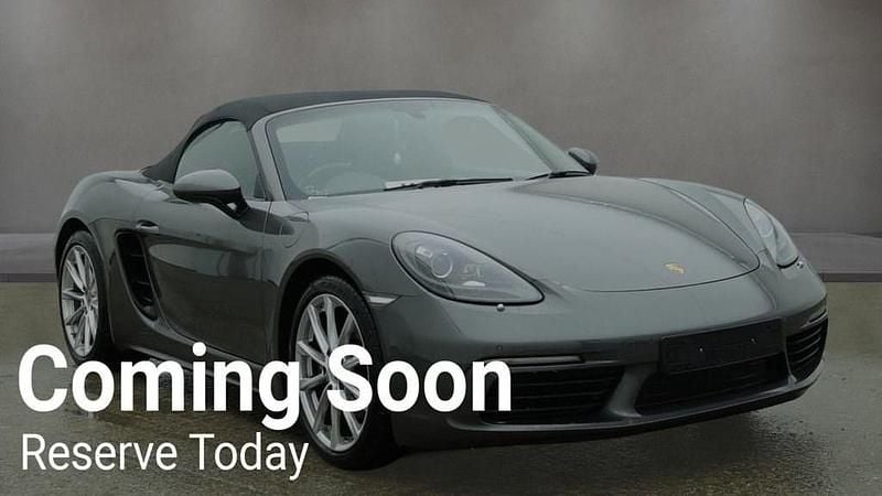 Grey Used 2016 Porsche 718 Boxster Cabriolet | £30,990 (Super price) - Image 1/4