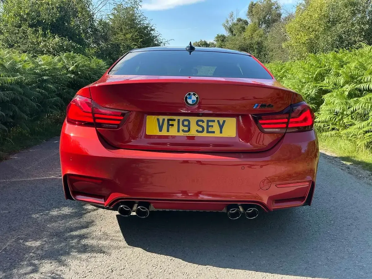 Used BMW M4 Competition Edition 450 HP (330 kW) 2019 Orange Coupe