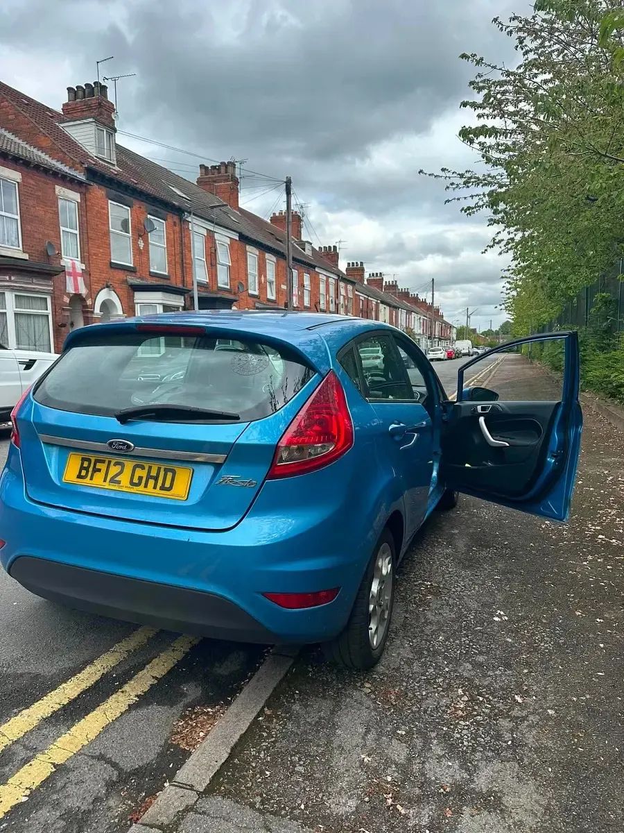 Used Ford Fiesta Zetec 2012 Blue Hatchback