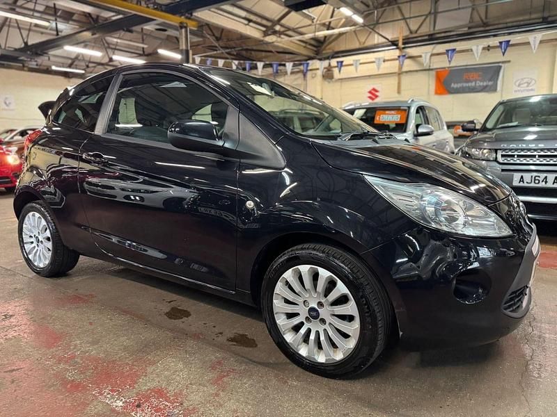Black Used 2014 Ford Ka Zetec Hatchback | £3,200 (Fair price) - Image 1/4