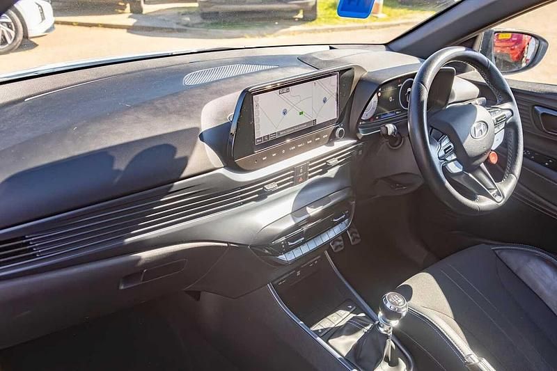 Used Hyundai i20 2022 Blue Hatchback