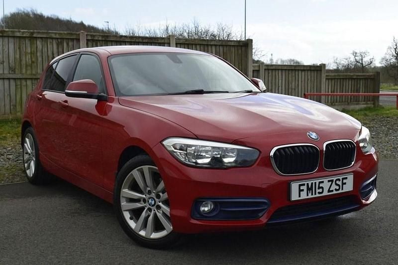 Used BMW 116 Sport Line 116 HP (85 kW) 2015 Red Hatchback
