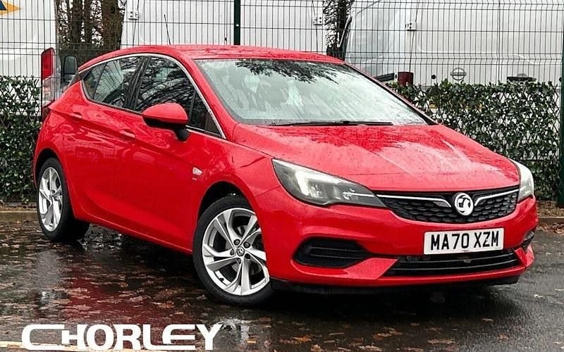 Used Vauxhall Astra SRi 145 HP (106 kW) 2020 Red Hatchback