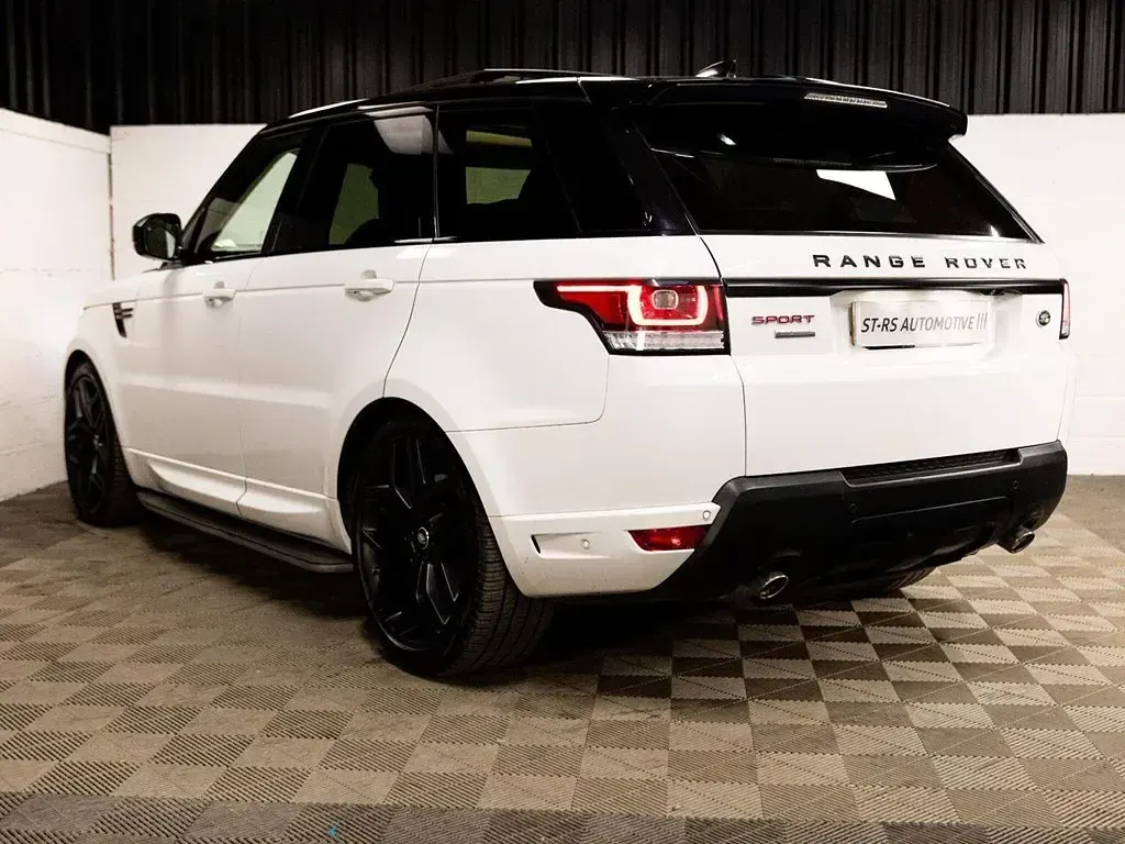 Second-hand Land Rover Range Rover Sport Autobiography Dynamic 339 CP (249 kW) 2017 Alb SUV