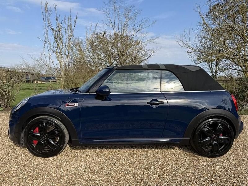 Used Mini John Cooper Works Cabriolet 2017 Blue Cabriolet